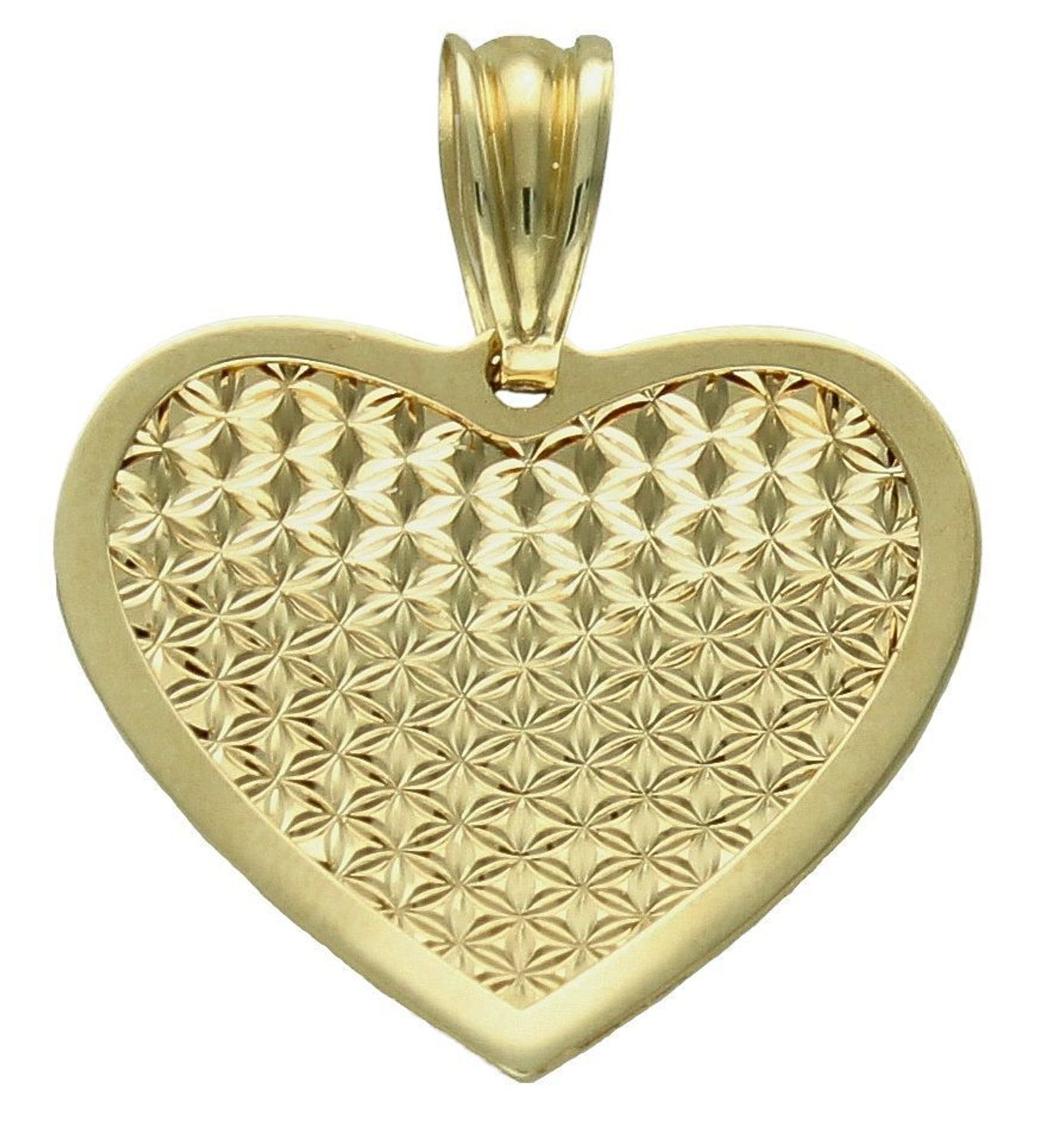 Złota zawieszka 585 Duże Serce ZA 7635 (1).jpg